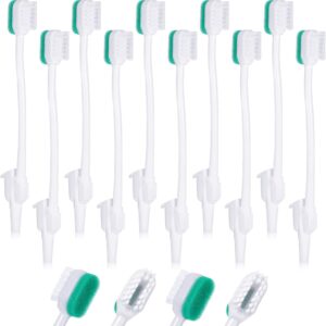 10 Pcs Suction Swab Toothbrush Care Swab Suction Toothbrush Disposable Oral Swabs Toothbrush for Suction Machine Sponge Disposable Individually Wrapped for Elderly Adults Oral Dental Mouth Care