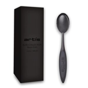 Artis Elite Oval 7 Brush | Oval Makeup Brush | Luxury Synthetic Foundation Brush | Ideal For Foundation, SPF, Skincare | Use With Liquids, Powders, and Creams | Creates Airbrush Finish