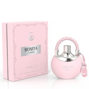 Bonita La Rose Eau De Parfum for Women – Exquisite Arabian Fragrance 90Ml 3.04Oz – Original Fragrance from Dubai with Notes of Turkish Rose, Litchi, Rhubarb, Nutmeg, and Bergamot