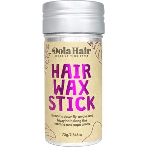 Dolahair Hair Wax Stick for Flyaways Hair Wax Stick for Kids Women Hair Accessories for Women Girls Hair Bun Maker Accessories Slick Hair Pomade Stick for Women Hair Gels for Men