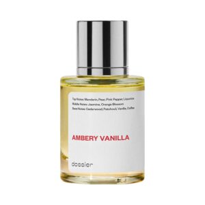 Dossier – Eau de Parfum – Ambery Vanilla – Inspired by YSL’s Black Opium – Feminine – 1.7Oz