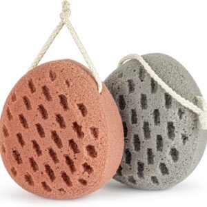 Loofah Sponge – 2PACK Bath Sponges Body Sponge Bath Sponge for Women Soft Sponge Bath Loofah Sponge