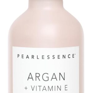 Pearlessence Argan & Vitamin E Facial Oil | Powerful Hydration to Help Balance, Revive & Rejuvenate Skin | Made in USA, Cruelty Free & Paraben Free