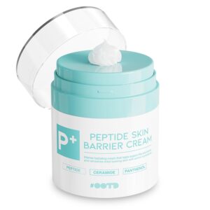 Peptide Moisturizer Cream For Face – Dry Skin, Sensitive Skin, Skin Protection Barrier Cream For Aging Skin, Anti Aging, Hydrating, Peptide, Ceramide, Panthenol (1.69 FL.OZ)