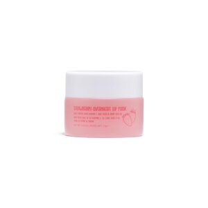 W7 Sweet Dreams Overnight Strawberry Lip Mask – Vitamin E, Aloe Vera and Grape Seed Oil – For Hydrated, Full Looking & Irresistible Lips – 0.40 Fl Oz